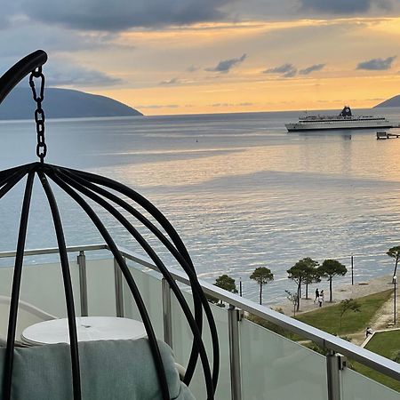 Luxury Seaview Vlora Flat Free Parking Apartment Exterior photo